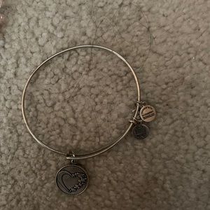 Heart alex and ani bracelet